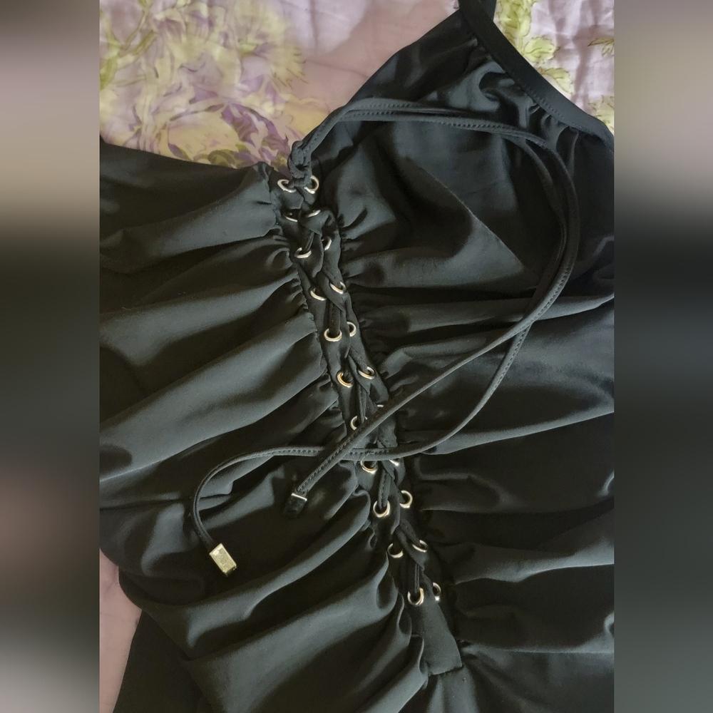 gothic rocker bathing suit